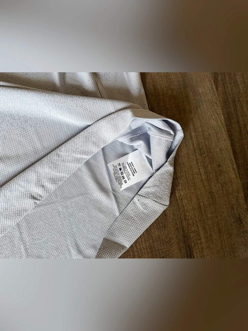 Nike Rafael Nadal Custom Athlete Issued Tennis Shirt Grey.